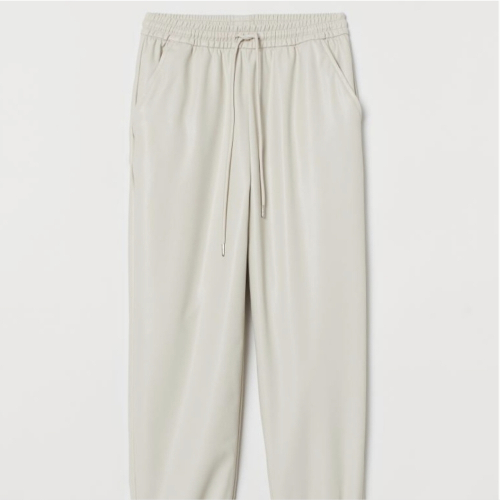 NWT H&M Vegan leather pants in size 4
